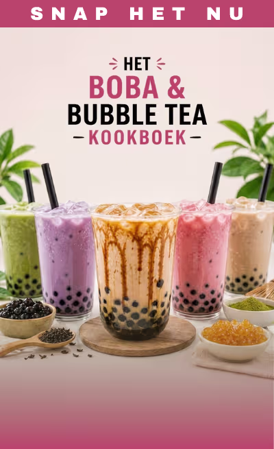 boba & bubble tea kookboek
